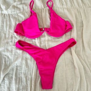 Hot Pink Bikini